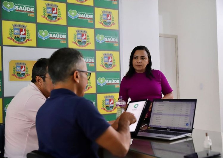 A Secretaria Municipal de Saúde de Baixa Grande do Ribeiro promoveu um treinamento para os agentes de saúde do município