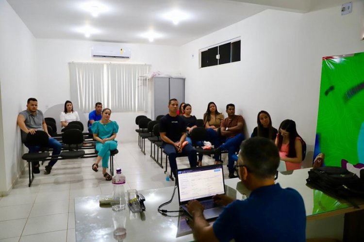 A Secretaria Municipal de Saúde de Baixa Grande do Ribeiro promoveu um treinamento para os médicos do programa E-Mult ( Casf )