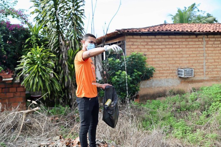 A Secretaria Municipal de Saúde de Baixa Grande do Ribeiro, realizou 3 dias de mutirões de combate à Dengue em diversos bairros da cidade