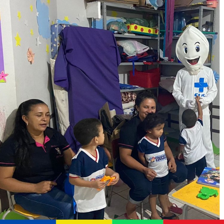 Campanha de Vacinação na Escola, atende nesta Segunda - Feira 15\04  Escola Municipal São Braz no Povoado Angical Riozinho