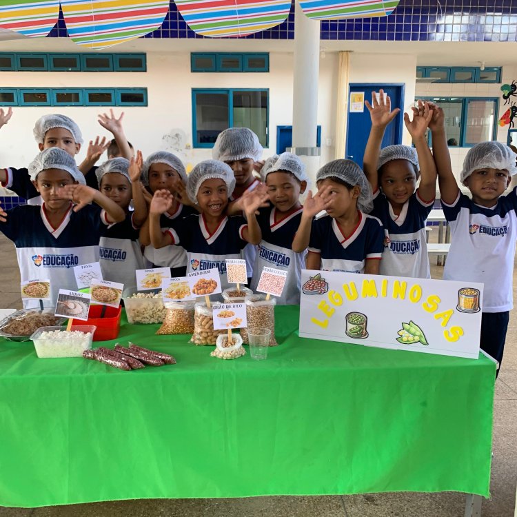 CMEI Deisa Arimateia de Baixa Grande do Ribeiro, realiza pela Segunda vez consecutiva o Projeto Alimentação Saudável na Escola