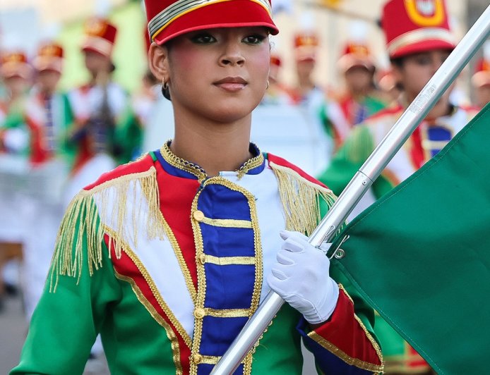 Um desfile histórico em Baixa Grande do Ribeiro!