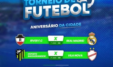 Baixa Grande do Ribeiro, realiza abertura do Torneio de Futebol de Aniversário da Cidade 2024