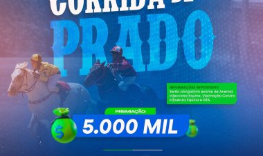 Corrida de Prado na Programação de aniversário da Cidade 2024