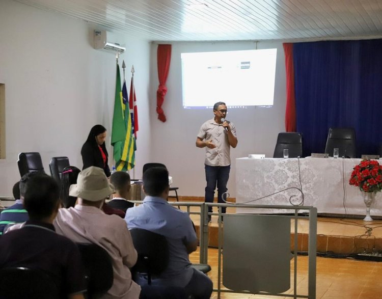 O Governo Municipal de Baixa Grande do Ribeiro participou de uma Audiência Pública na Câmara de Vereadores