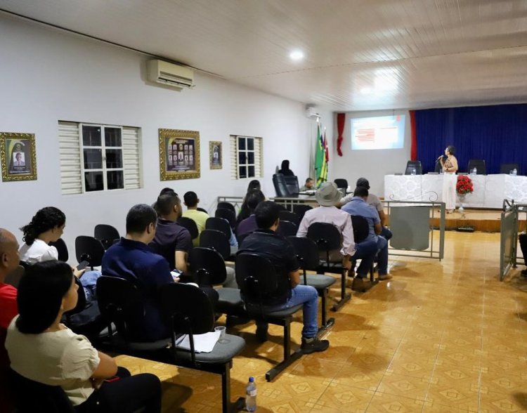 O Governo Municipal de Baixa Grande do Ribeiro participou de uma Audiência Pública na Câmara de Vereadores