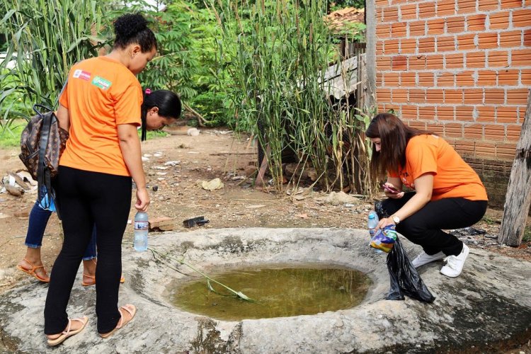A Secretaria Municipal de Saúde de Baixa Grande do Ribeiro, realizou 3 dias de mutirões de combate à Dengue em diversos bairros da cidade