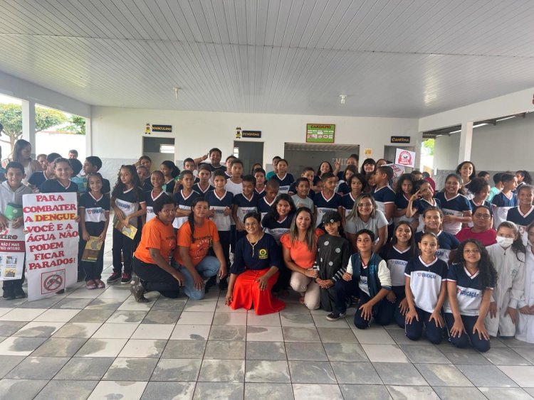 Secretaria Municipal de Saúde, continua empenhada em palestras educacionais e prevenção em cuidados com a Dengue