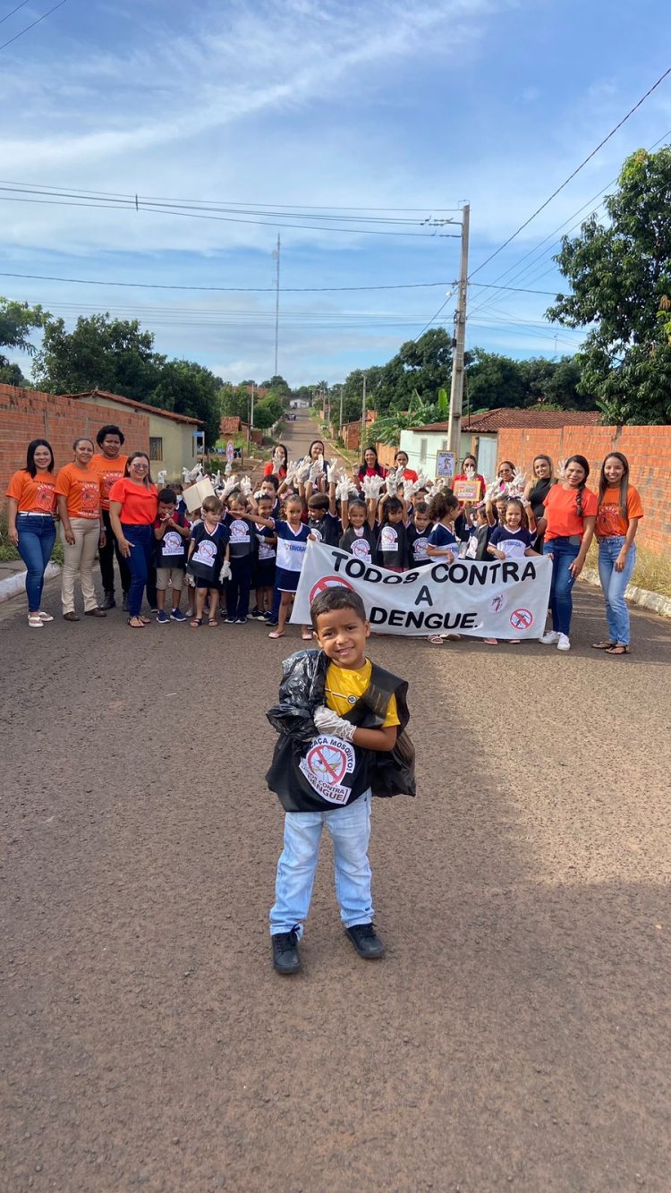 Secretaria Municipal de Saúde, continua empenhada em palestras educacionais e prevenção em cuidados com a Dengue