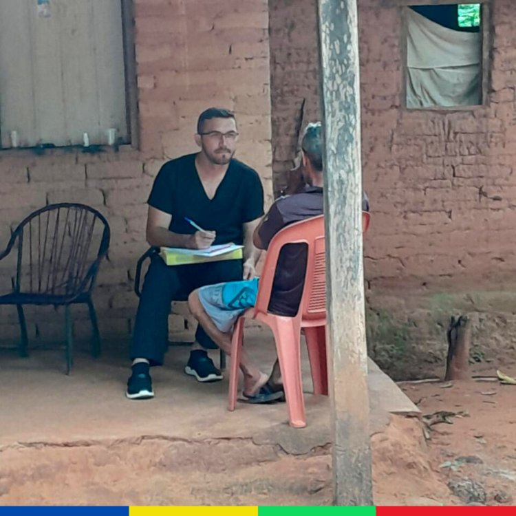 Secretaria Municipal de Saúde leva atendimento a localidades da zona rural do município de Baixa Grande do Ribeiro.