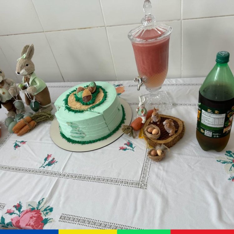 Servidores do HPP Milton Reis, comemora  Páscoa com café da manhã especial neste domingo 31 de Março