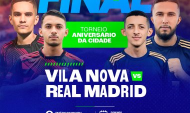 Grande Final do Torneio Municipal do Aniversário da Cidade!????