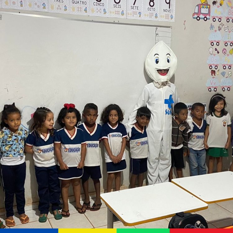 Campanha de Vacinação na Escola, atende nesta Segunda - Feira 15\04  Escola Municipal São Braz no Povoado Angical Riozinho