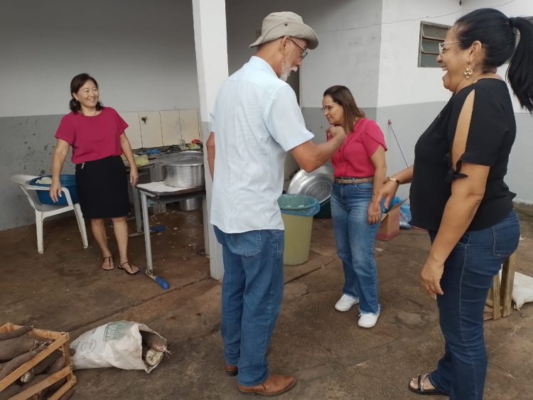Brigada Municipal de Combate a Incêndio Florestal, realiza parceria com a Secretaria Municipal de Educação e Prefeitura