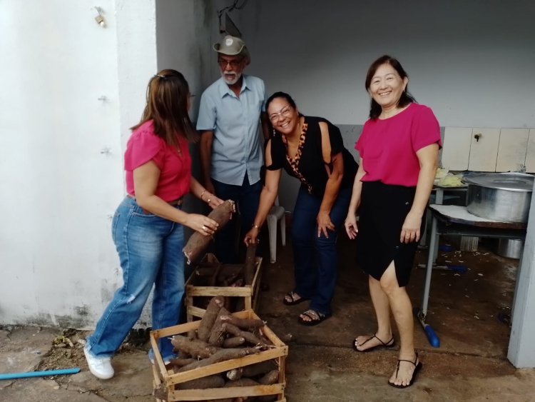 Brigada Municipal de Combate a Incêndio Florestal, realiza parceria com a Secretaria Municipal de Educação e Prefeitura