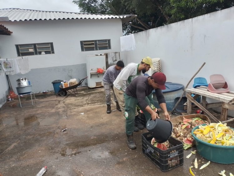 Brigada Municipal de Combate a Incêndio Florestal, realiza parceria com a Secretaria Municipal de Educação e Prefeitura