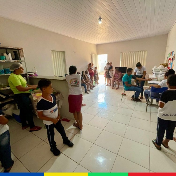 A Secretaria Municipal de Saúde de Baixa Grande do Ribeiro cumpriu mais uma importante missão hoje, levando atendimento médico e consultas de enfermagem até a remota localidade de Riozinho, situada na zona rural do nosso querido município.