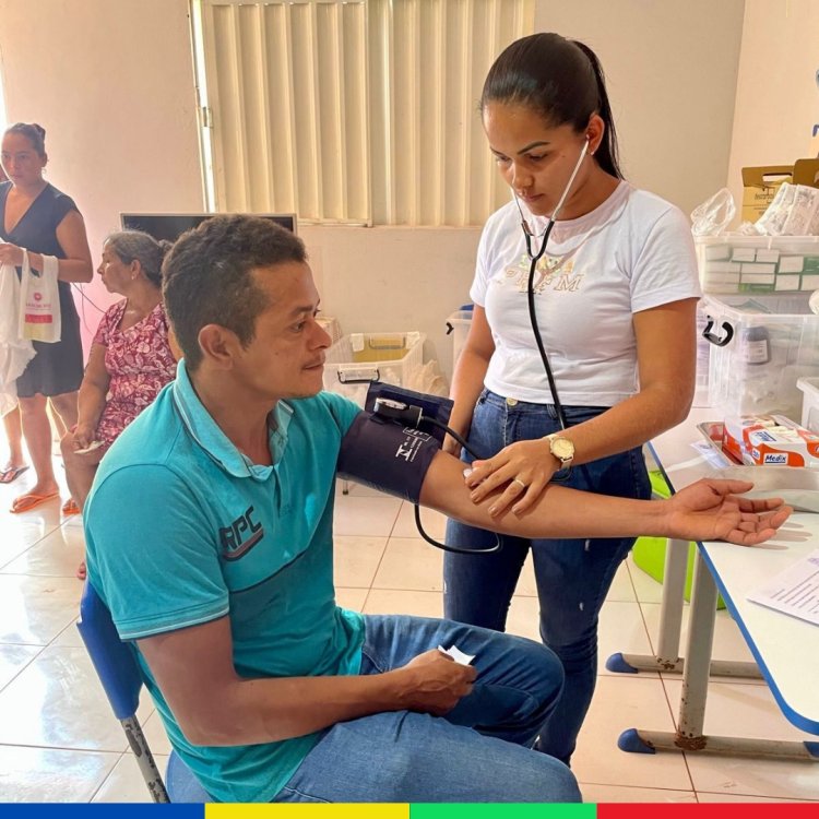 A Secretaria Municipal de Saúde de Baixa Grande do Ribeiro cumpriu mais uma importante missão hoje, levando atendimento médico e consultas de enfermagem até a remota localidade de Riozinho, situada na zona rural do nosso querido município.