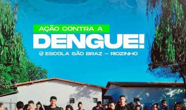 ESCOLA MUNICIPAL SÃO BRAZ REALIZA IMPORTANTE AÇÃO DE COMBATE Á DENGUE!