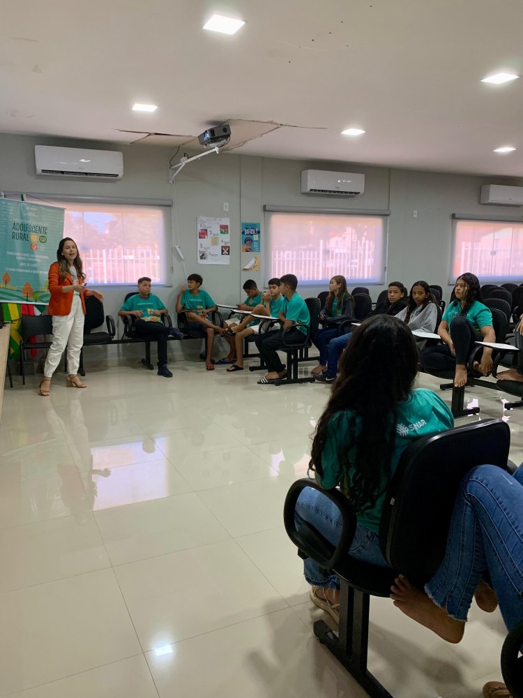 SENAR PIAUÍ INICIA O PROGRAMA SAÚDE DO ADOLESCENTE RURAL EM BAIXA GRANDE DO RIBEIRO