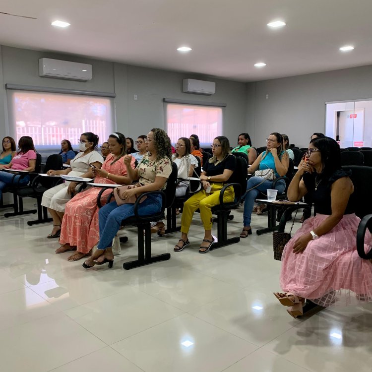 Profissionais da Educação Infantil recebem formação para a melhoria dos processos de apropriação da leitura e da escrita em Baixa Grande do Ribeiro