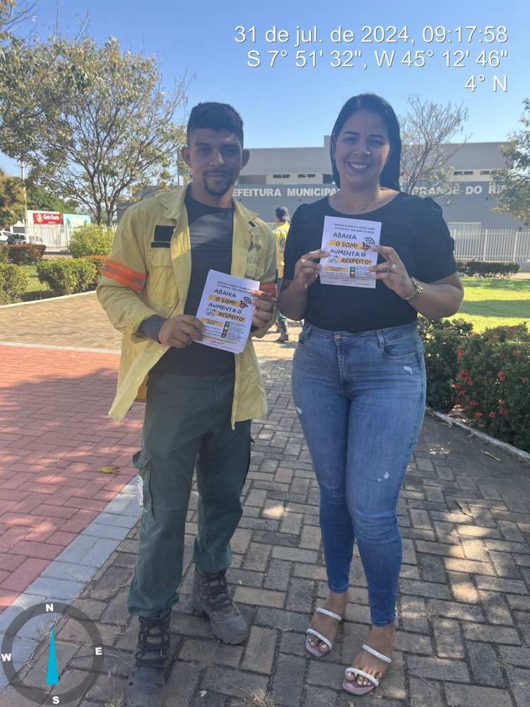 PREFEITURA DE BAIXA GRANDE DO RIBEIRO PIAUÍ, REALIZA CAMPANHAS EDUCATIVAS SOBRE POLUIÇÃO SONORA NA CIDADE!