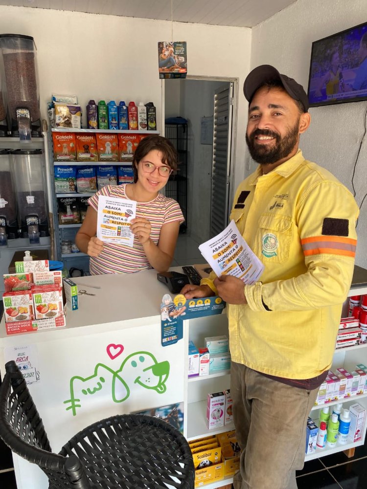 PREFEITURA DE BAIXA GRANDE DO RIBEIRO PIAUÍ, REALIZA CAMPANHAS EDUCATIVAS SOBRE POLUIÇÃO SONORA NA CIDADE!