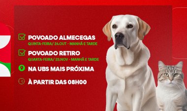 CAMPANHA DE VACINAÇÃO ANTIRRÁBICA JÁ COMEÇOU FIQUE ATENTO !!