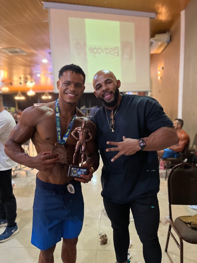 Júnior e Rafael, Atletas de Baixa Grande do Ribeiro, Conquistam o Pódio na 3ª Edição da Copa Piauí de Fisiculturismo