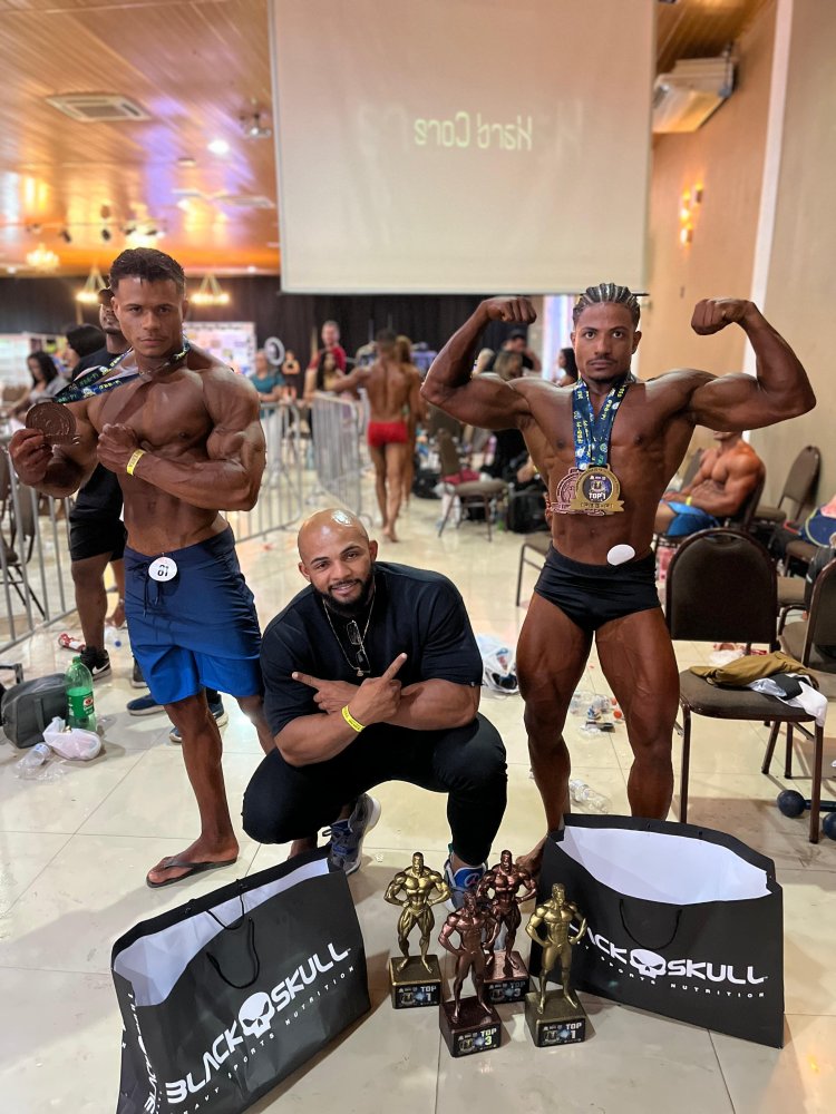 Júnior e Rafael, Atletas de Baixa Grande do Ribeiro, Conquistam o Pódio na 3ª Edição da Copa Piauí de Fisiculturismo