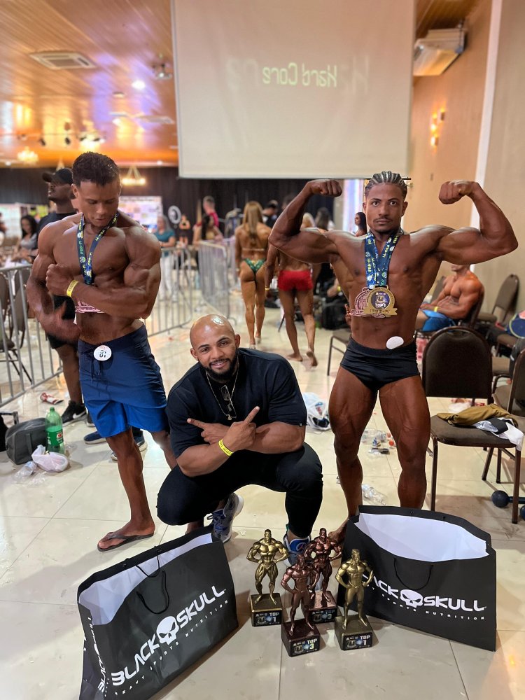 Júnior e Rafael, Atletas de Baixa Grande do Ribeiro, Conquistam o Pódio na 3ª Edição da Copa Piauí de Fisiculturismo