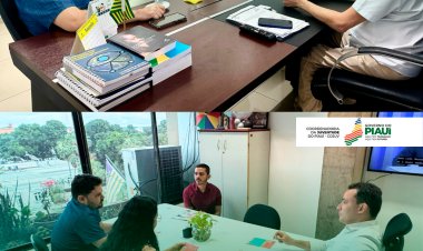 BAIXA GRANDE DO RIBEIRO CUMPRE AGENDA EM TERESINA NA COJUV E SEID NESTA SEGUNDA - FEIRA 17 DE FEV