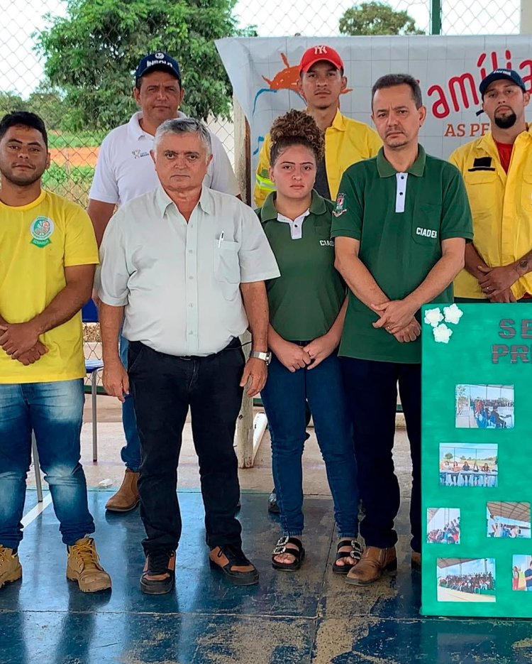 MEIO AMBIENTE E SUSTENTABILIADE É O TEMA DE PALESTRA MINISTRADA PELO SECRETÁRIO DE MEIO AMBIENTE JOSÉ MARTINS