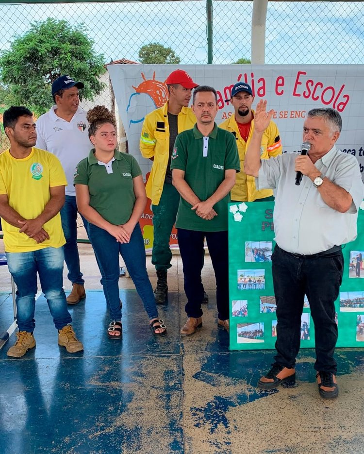 MEIO AMBIENTE E SUSTENTABILIADE É O TEMA DE PALESTRA MINISTRADA PELO SECRETÁRIO DE MEIO AMBIENTE JOSÉ MARTINS