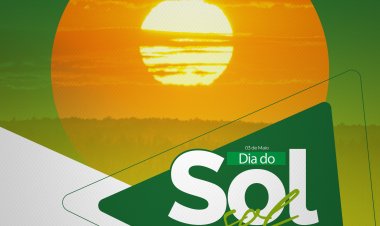 No dia 03 de maio, celebramos o Dia do Sol