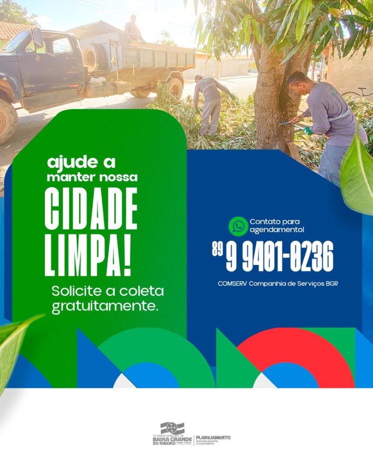 Cronograma de Coleta de Lixo: Juntos pela limpeza da nossa cidade
